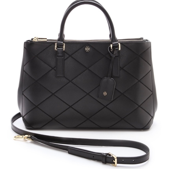 Tory Burch Handbags - Tory Burch Robinson Stitched Double Zip Tote